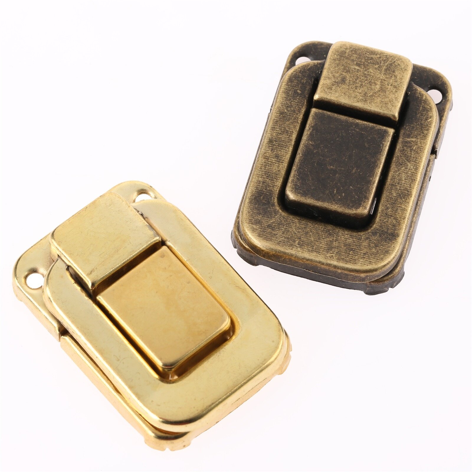 1x 48*32mm Lock Catch Latches for Jewelry Chest Box Suitcase Buckle Clip Clasp Vintage Hardware
